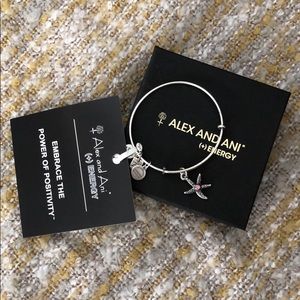 Alex and Ani Jewelry - NIB Alex and Ani starfish bracelet with pink gem Alex and Ani Jewelry - NIB Alex and Ani starfish bracelet with pink gem